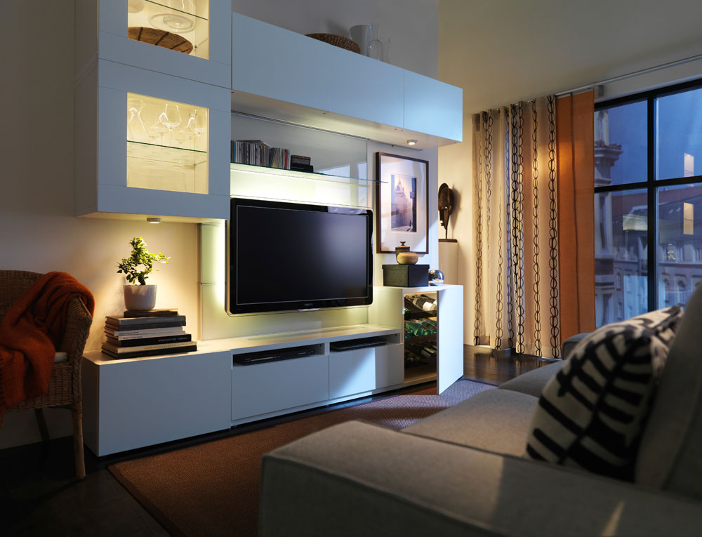 Image Result For Ikea Besta Living Room Tv Walls