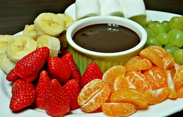chocolate fondue 1